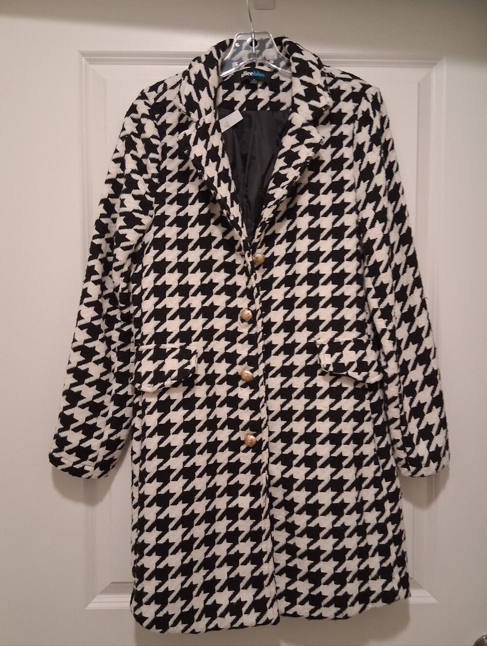 HoundsTooth Coat